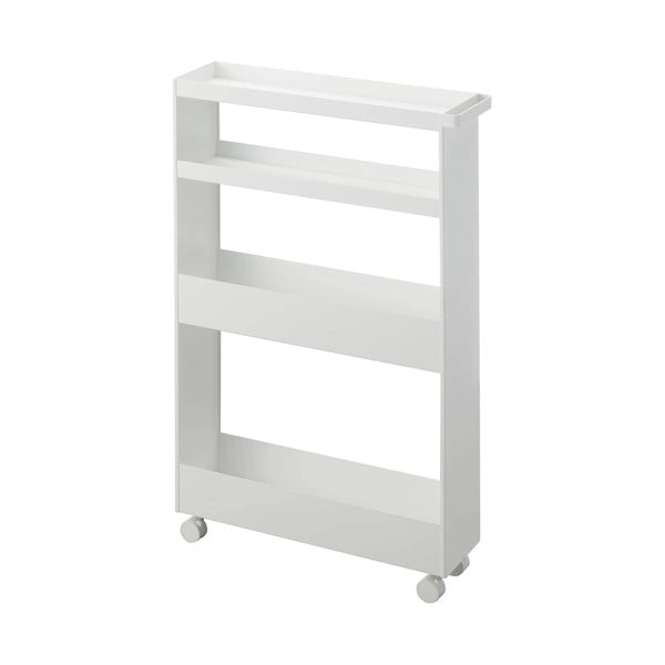 Matinės baltos spalvos iš plieno vonios lentyna 48x80,5 cm Tower – YAMAZAKI