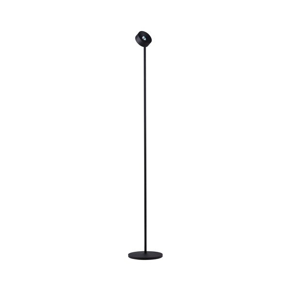 Matinės juodos spalvos iš metalo pastatomas šviestuvas LED su sulankstoma konstrukcija/su pritemdymo funkcija (aukštis 121 cm) Irida – Nova Luce