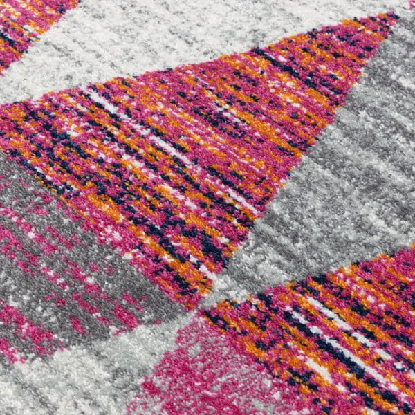 Raudonos spalvos kilimas 120x170 cm Muse Harlequin Pink – Asiatic Carpets-image-2