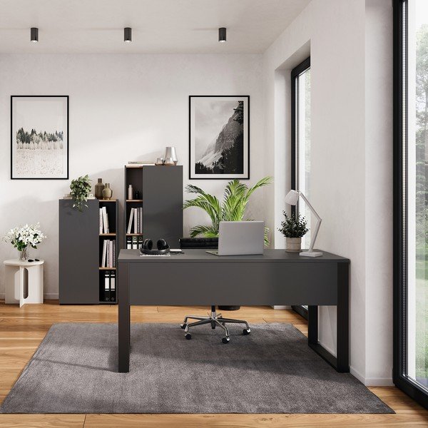 Biuro baldų rinkinys 60x150 cm Adrano – Germania-image-2