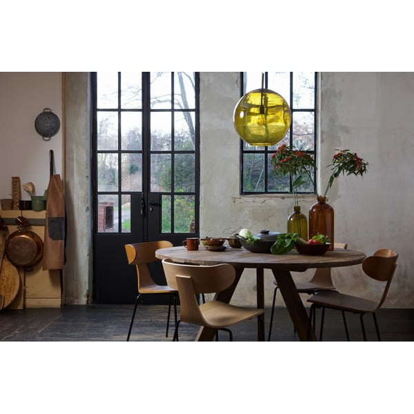 Valgomojo stalas iš uosio medienos BePureHome Tondo, ⌀ 140 cm-image-1