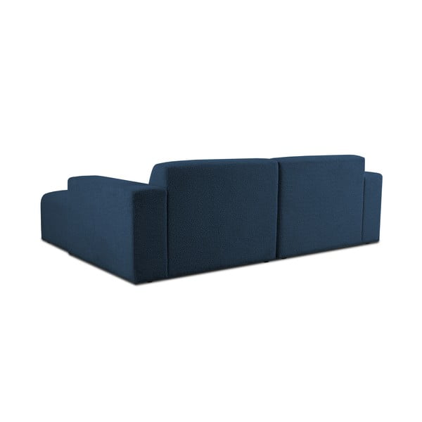 Iš boucle kampinė sofa tamsiai mėlynos spalvos (su dešiniuoju kampu) Roxy – Scandic-image-2