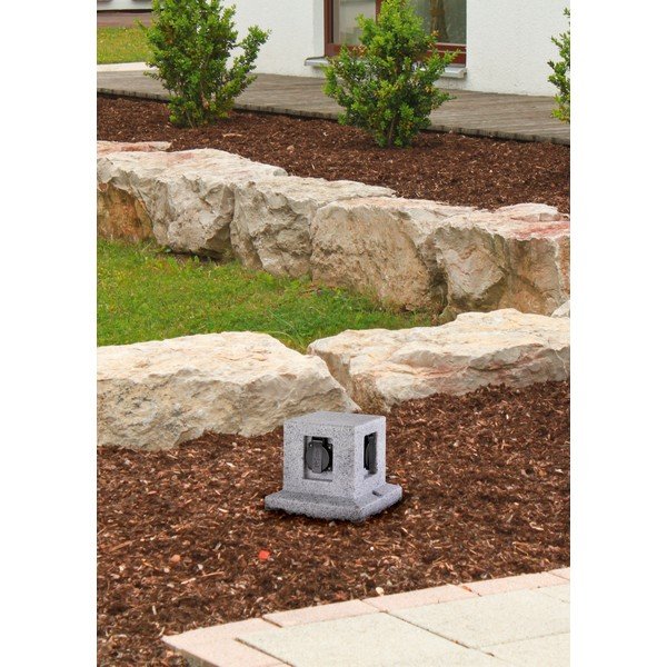 Lauko šviestuvas (aukštis 17 cm) Garden socket – Trio-image-1