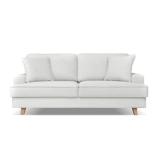 Šviesiai pilka trivietė sofa Cosmopolitan design Madrid