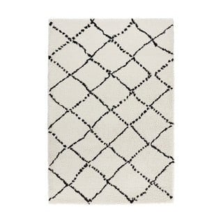 Smėlio ir juodos spalvos kilimas Mint Rugs Hash, 200 x 290 cm