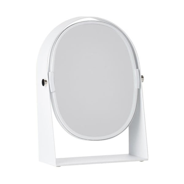 Baltas stalinis kosmetinis veidrodis Zone Parro