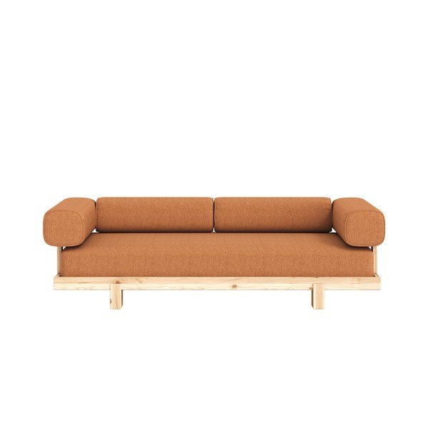 Oranžinės spalvos sofa 214 cm Stay – Karup-image-3