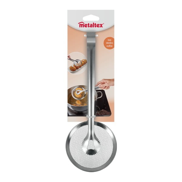 Nerūdijančio plieno kepimo žnyplės Metaltex Tongs-image-3