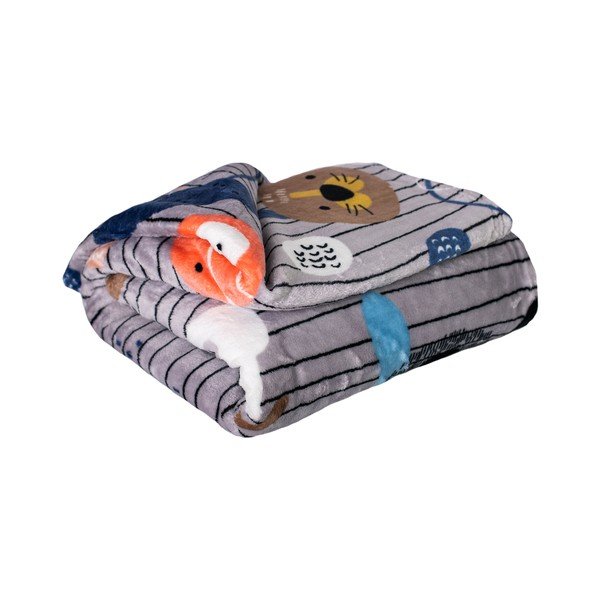 Antklodė iš mikropliušo 200x150 cm Dogs - My House-image-1