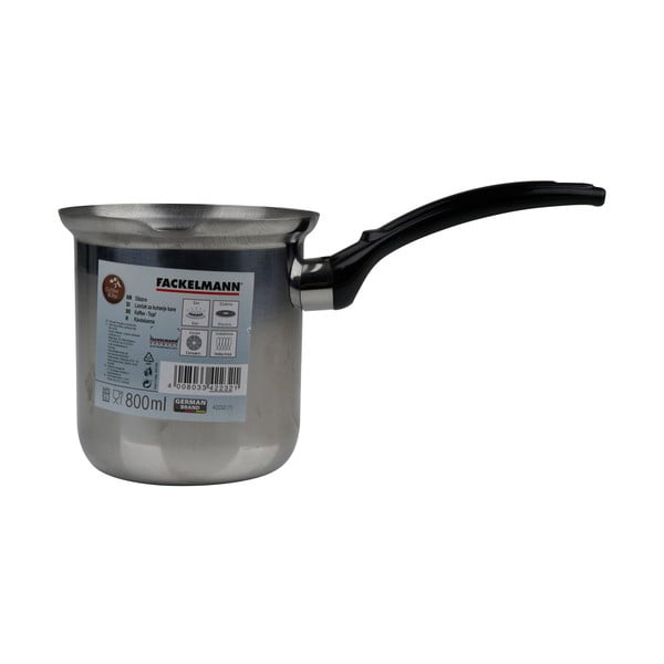 Nerūdijančio plieno pieno ąsotis Fackelmann Coffee & Tea-image-3
