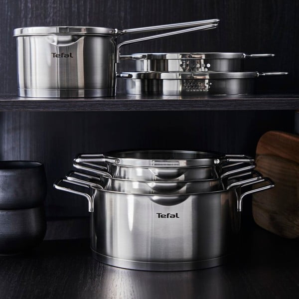Puodų rinkiniai iš nerūdijančio plieno 10 vnt. – Tefal-image-2