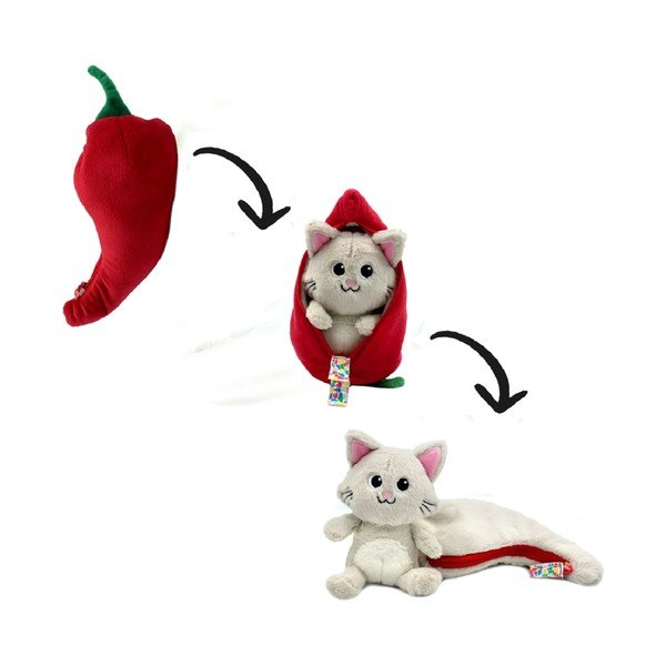 Pliušinis žaislas Flipetz 2in1 Spicet – Les Deglingos