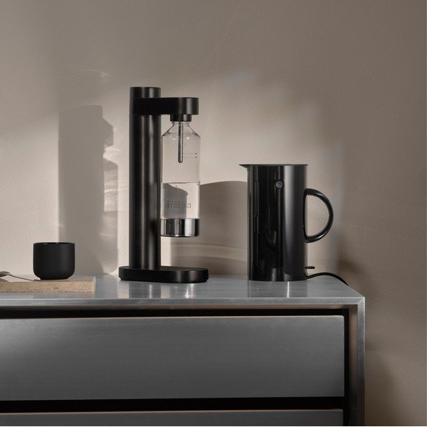 Juodos spalvos iš nerūdijančio plieno virtuvės reikmenys Brus – Stelton-image-1
