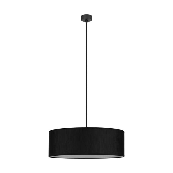 Juodas pakabinamas šviestuvas Sotto Luce Doce XL, ⌀ 45 cm