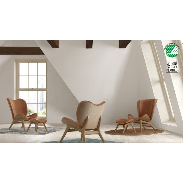 Taburetė oranžinės spalvos A Conversation Piece – UMAGE-image-1