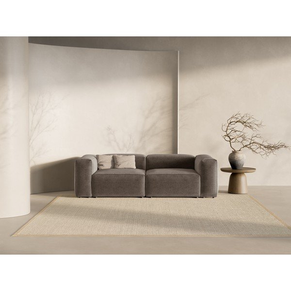 Rudos spalvos sofa 264 cm Bergamo – Cosmopolitan Design-image-1