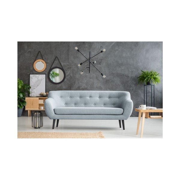 Šviesiai mėlyna sofa Mazzini Sofas Piemont, 188 cm-image-4