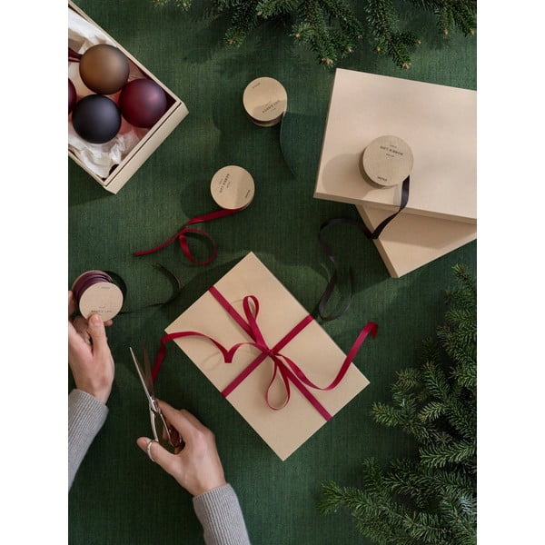 Iš stiklo pūsti Kalėdiniai žaisliukai rinkinyje 2 vnt. ø 9 cm Juhla – Blomus-image-1