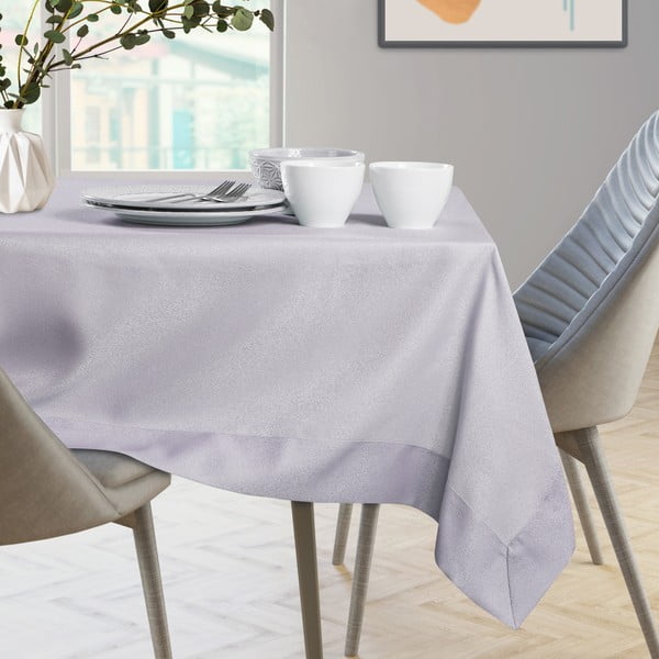 Šviesiai violetinės ir pilkos spalvos staltiesė "AmeliaHome Empire Lilac", 140 x 180 cm-image-4