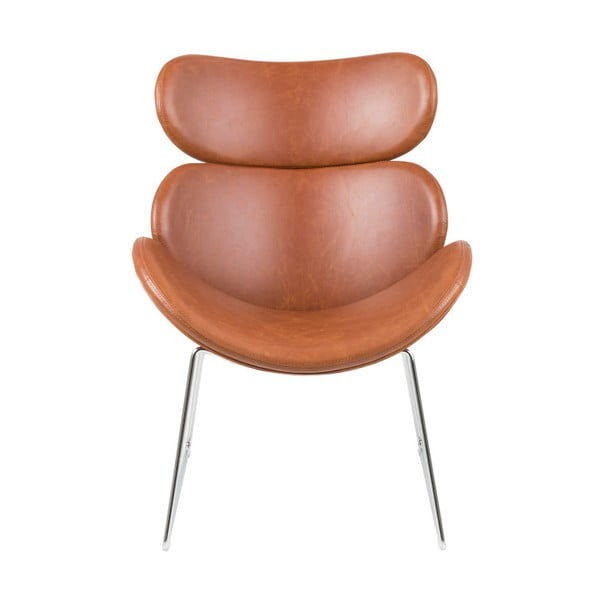 Rudos odos imitacijos krėslas Actona Cazar-image-2