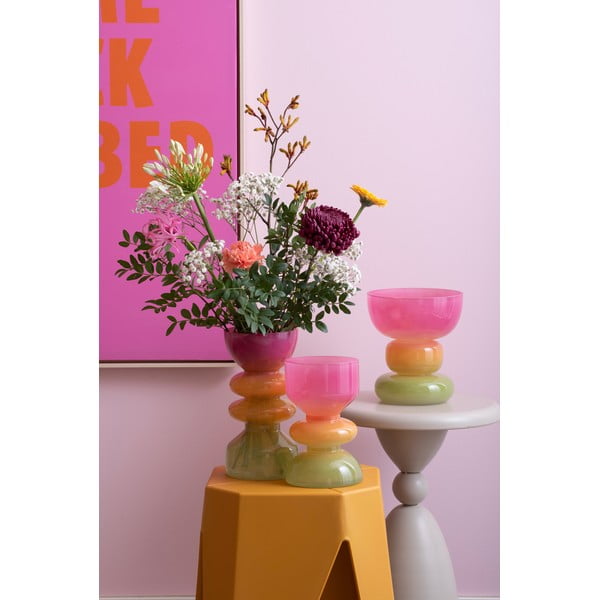 Garstyčių spalvos iš plastiko taburetė Cherish – Leitmotiv-image-2