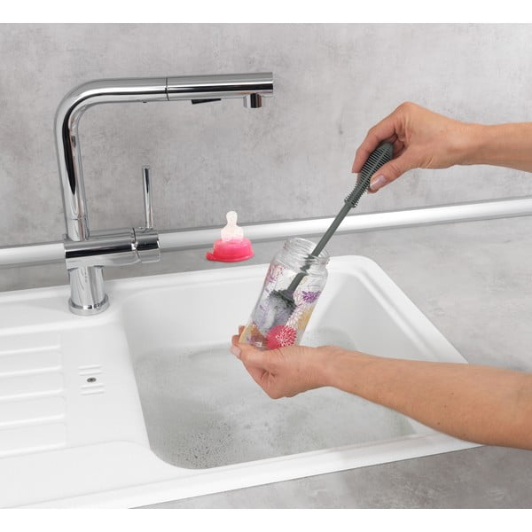 Pilkas indų šepetys Weko Sia, ilgis 25 cm-image-1