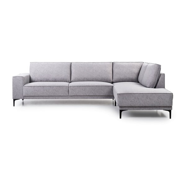 Kampinė sofa šviesiai pilkos spalvos (su dešiniuoju kampu) Copenhagen – Scandic-image-4