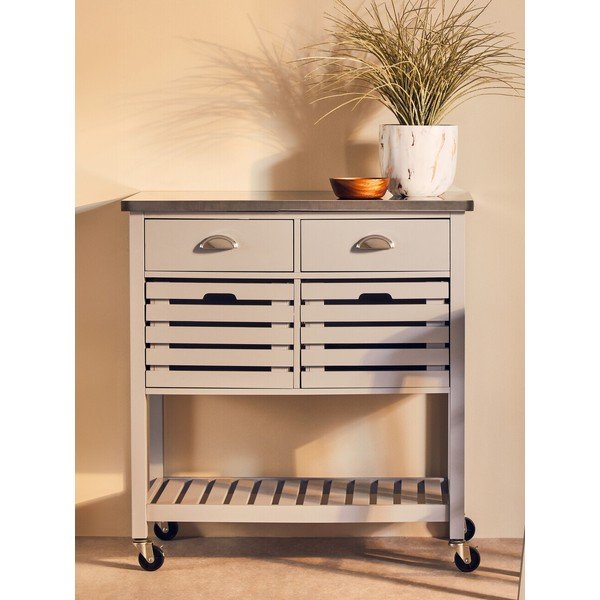 Vežimėlis ant ratukų 46x86 cm Frankfurt – Premier Housewares-image-1