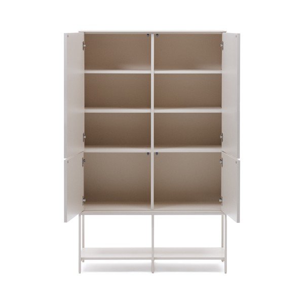 Spintelė baltos spalvos 98x160 cm Vedrana – Kave Home-image-3