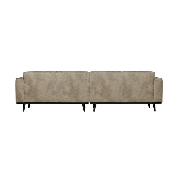 Pilka dirbtinės odos sofa BePureHome Statement, 280 cm-image-2