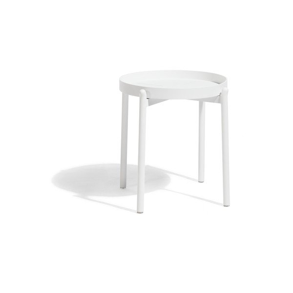 Apvalios formos sodo šoninis staliukas ø 45 cm Omer – Diphano
