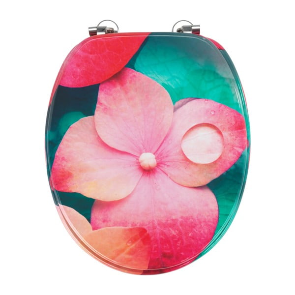 Tualeto sėdynė 37,5 x 44 cm Flower - Allstar