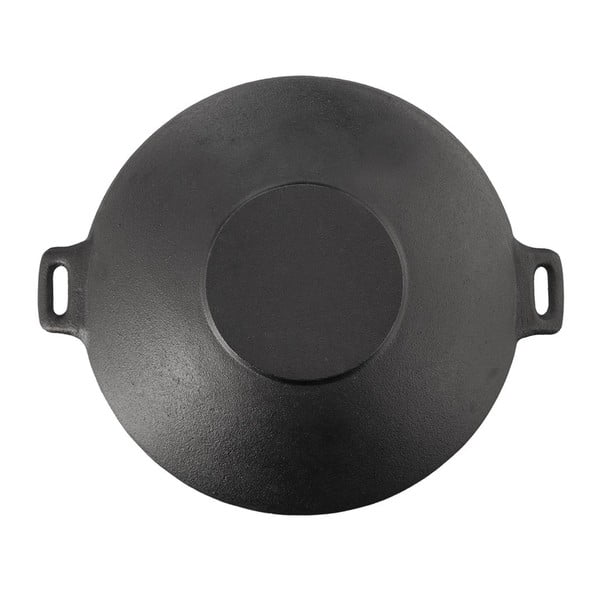 Wok keptuvė iš ketaus ø 30 cm Litina – Orion-image-2