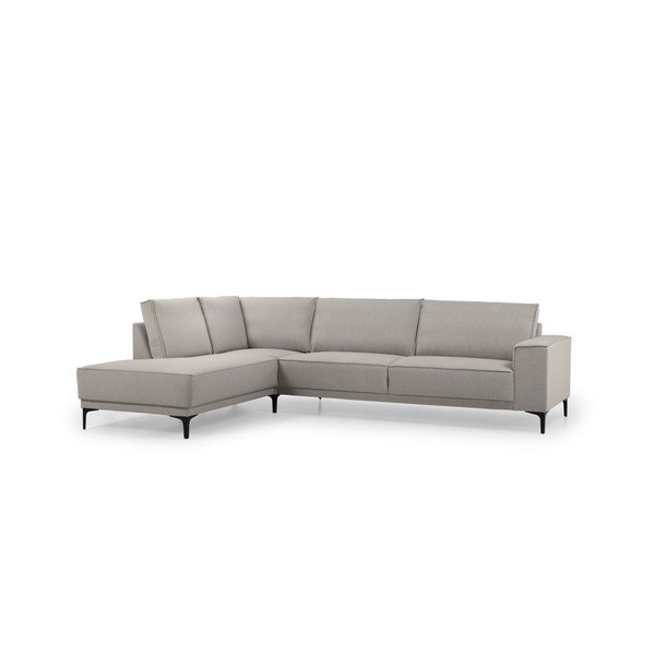 Kampinė sofa smėlio spalvos (su kairiuoju kampu) Copenhagen – Scandic-image-1