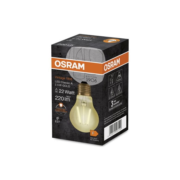 Šilta LED lemputė E27, 2,5 W - Candellux Lighting-image-2