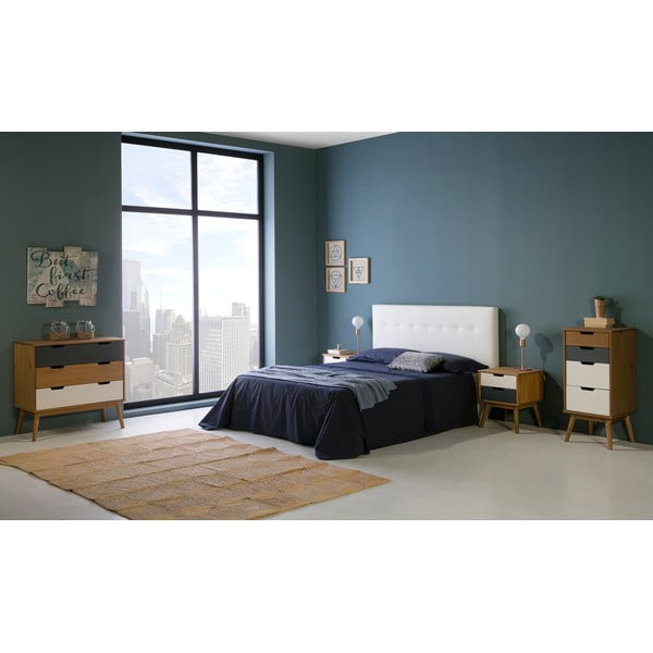 Komoda iš pušies masyvo Marckeric Cusco, plotis 80 cm-image-1