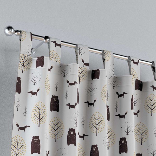 Vaikiškos užuolaidos 260x130 cm Magic Collection - Yellow Tipi-image-4