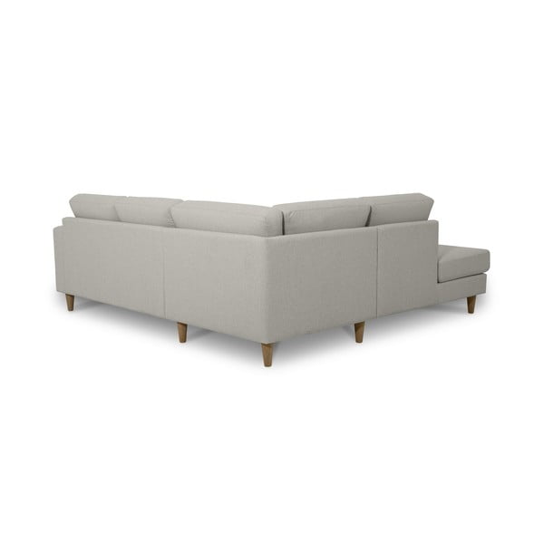 Kampinė sofa smėlio spalvos (su kairiuoju kampu) Focus – Scandic-image-3