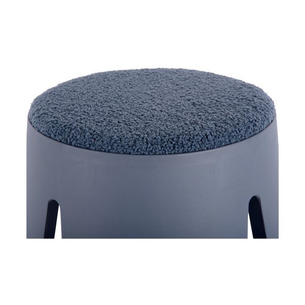 Iš plastiko taburetė tamsiai mėlynos spalvos Savor   – Leitmotiv-image-1