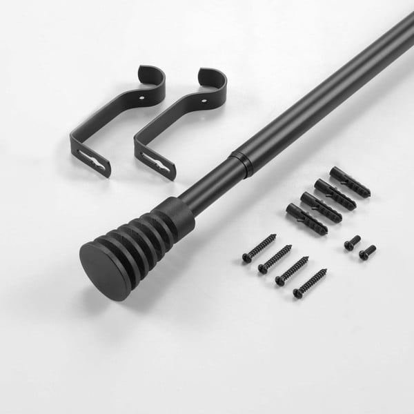 Iš metalo išplečiamas užuolaidos strypas 120 - 210 cm Sablis – douceur d'intérieur-image-4