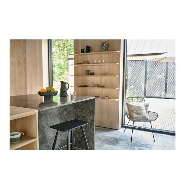 Juoda taburetė Bast - Villa Collection-image-4