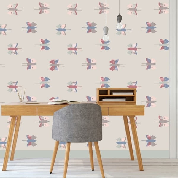 Vaikų kambario tapetai Art For Kids Vintage, 48 x 1000 cm-image-1