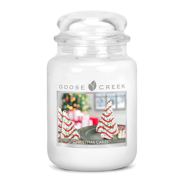 Kvapnioji žvakė stikliniame indelyje "Goose Creek Christmas candy", 0,68 kg