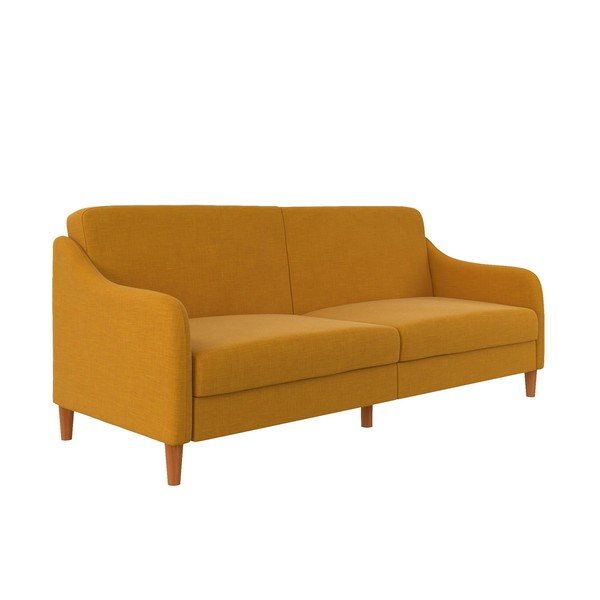 Geltona sofa lova 196 cm Jasper - Støraa-image-3