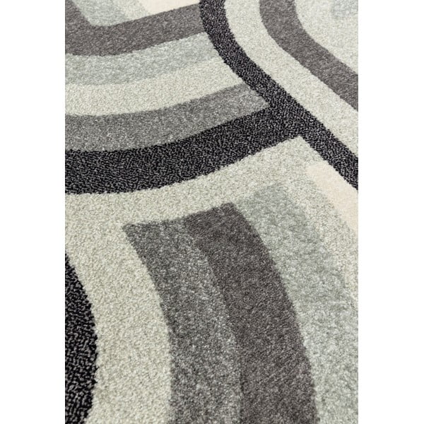 Pilkai smėlinės spalvos kilimas 80x150 cm Nova Retro Grey – Asiatic Carpets-image-2