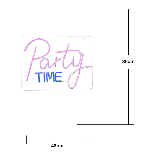 Rožinės spalvos neoninis apšvietimas LED 5 W Plexy – Star Trading-image-3