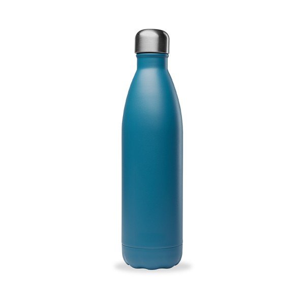 Mėlynas nerūdijančio plieno kelioninis butelis 750 ml Matt - Qwetch-image-1
