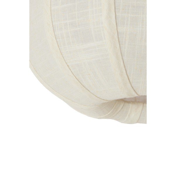 Kreminės spalvos lubinis šviestuvas ø 30 cm su tekstiliniu gaubtu Zosia – Light & Living-image-3
