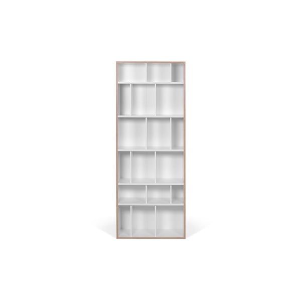 Balta knygų spinta, plotis 72 cm Group - TemaHome