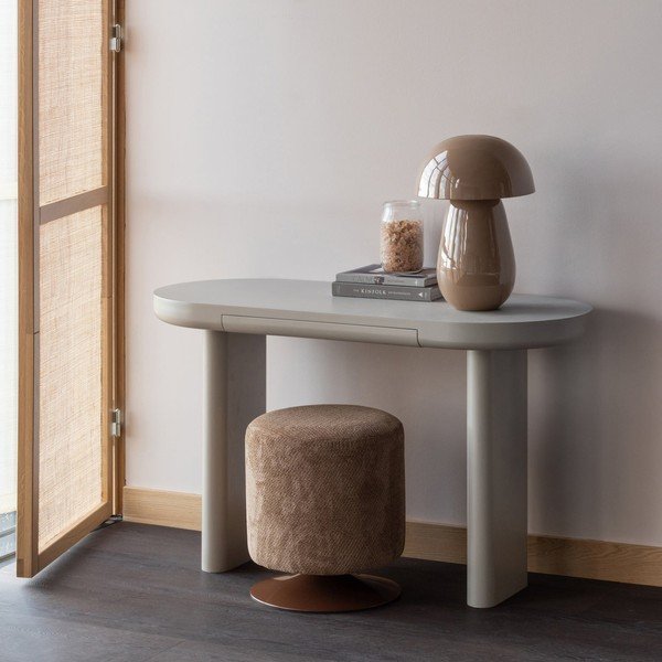 Smėlio spalvos konsolinis staliukas 50x120 cm Mael – WOOOD-image-4